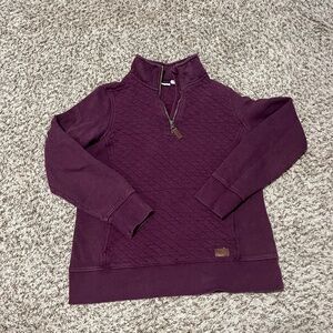 Women's Quilted Quarter-Zip Pullover
